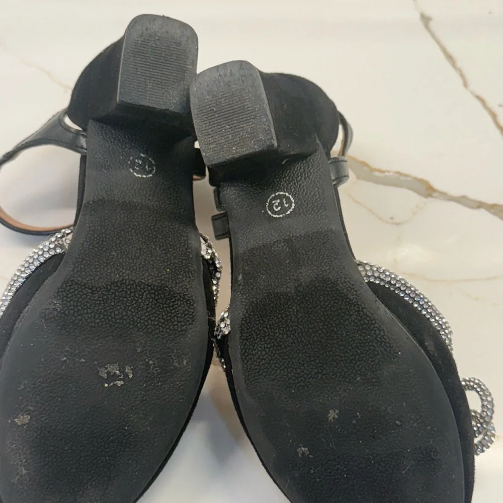 INC International Concepts Black and Silver Kids‎ Dress Shoes